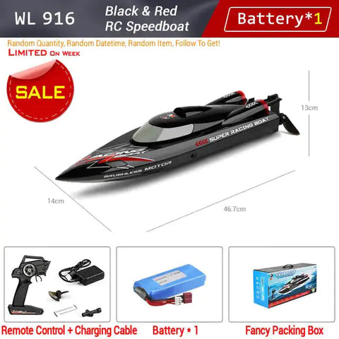 SpeedWave RC Racer Boat