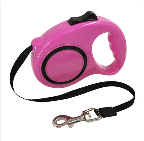 Pet Automatic Retractable Leash with Bone Print