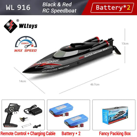 SpeedWave RC Racer Boat