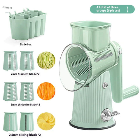 Multifunctional Hand Roller Vegetable Cutter & Shredder